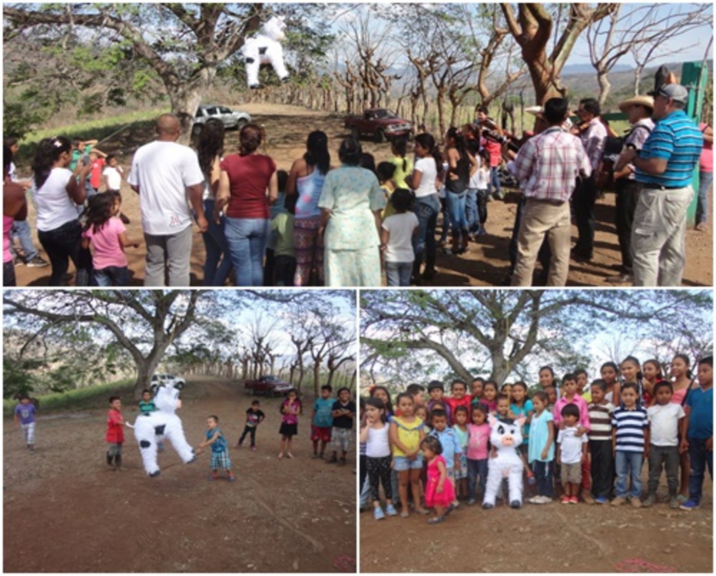 Zum grossen Geburtstagsfest durfte die Piñata natürlich nicht fehlen. (Bilder Mirka Lötscher)