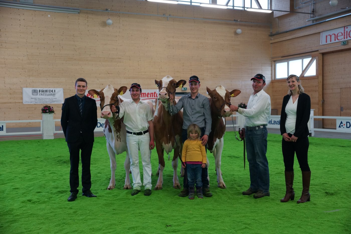 Ueli Bürklis Olympia Marine Red wurde RH-Miss vor Bental Arielle von Markus Hasler und Savard Freya von Familie Grossenbacher. 