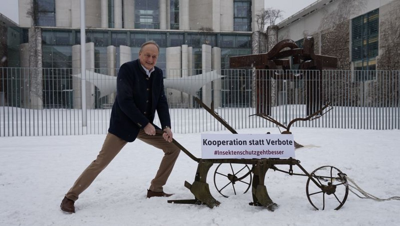 Hält nichts von Verboten: Joachim Rukwied. (Bild DBV)