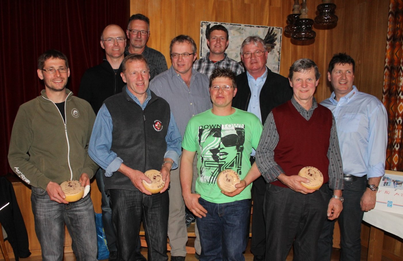 Sie schafften es auf die Betriebsmanagementliste von Braunvieh Schweiz. (Bild Reto Betschart)