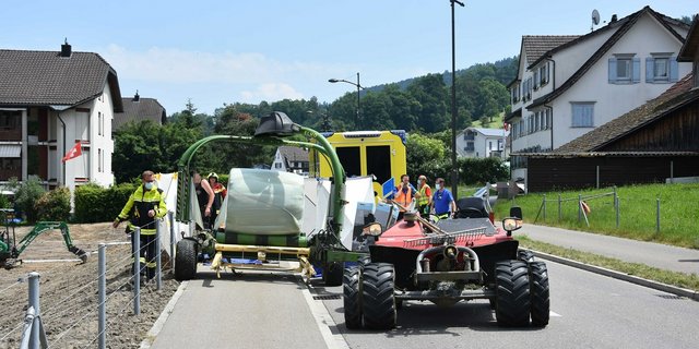 Unfälle – auch schwere – können immer und überall passieren. Daher empfiehlt die BUL eine generelle Unfallprävention. (Bild Kapo SG)