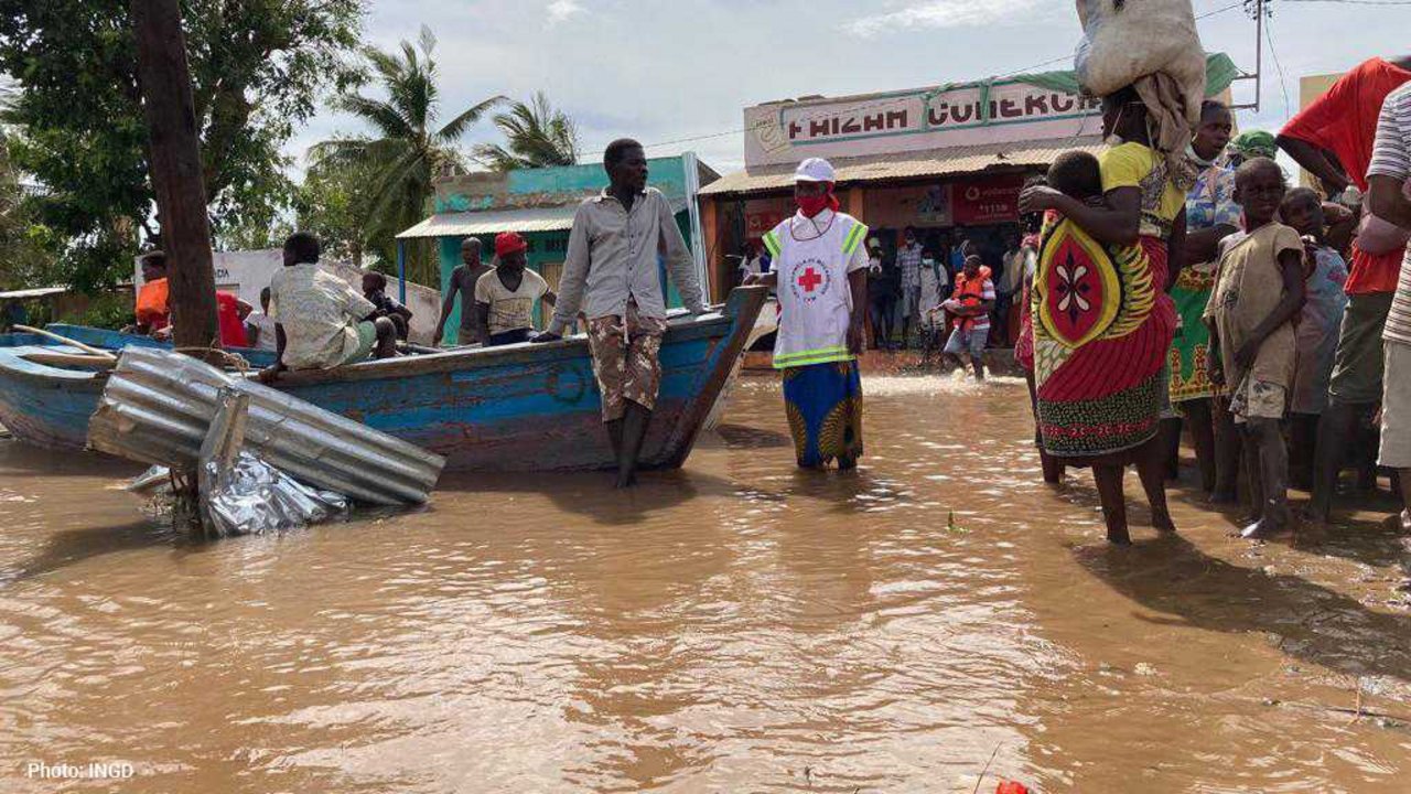 Die humanitäre Lage in Teilen Mozambiks ist nach dem Zyklon und den Überschwemmungen prekär. (Bild IFRC)