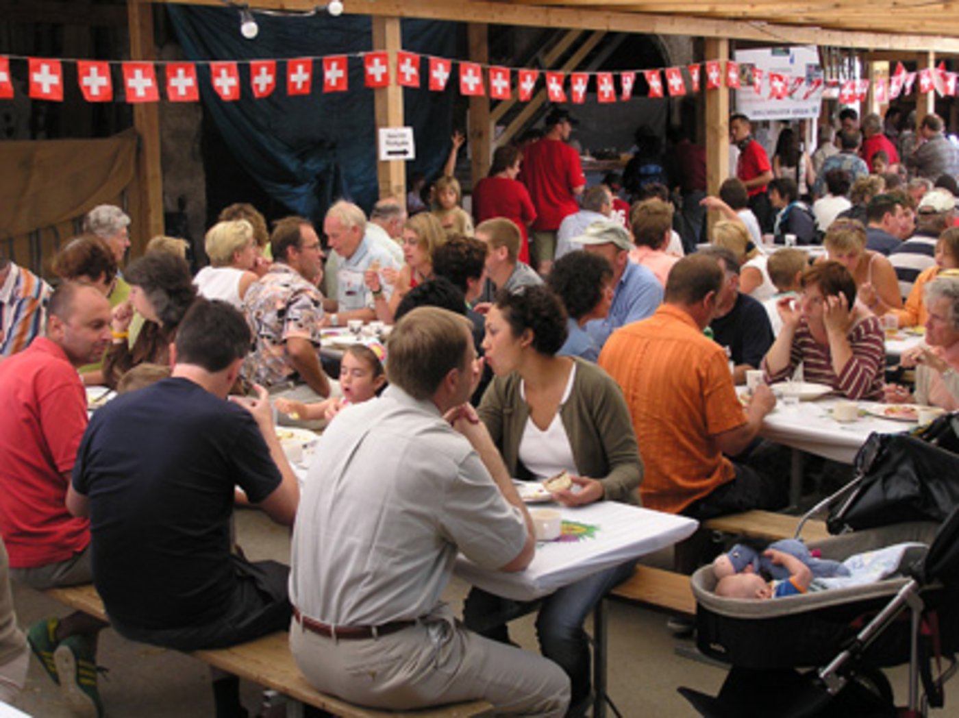 Der 1.-August-Brunch feiert heuer sein 25. Geburtstag. (Bild lid)