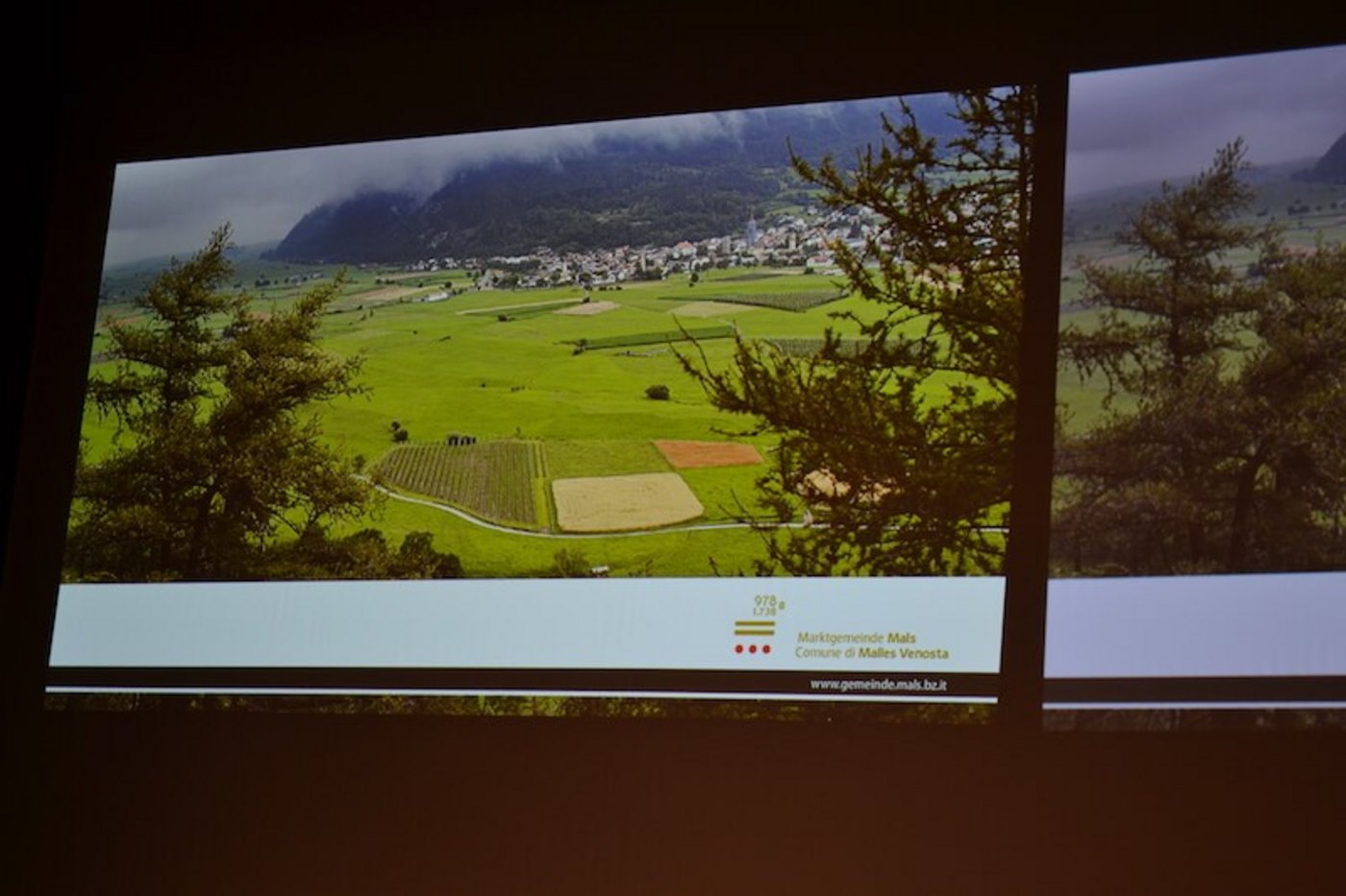 In der pestizidfreien Gemeinde Mals werden kleine Parzellen bewirtschaftet. (Bild jsc)