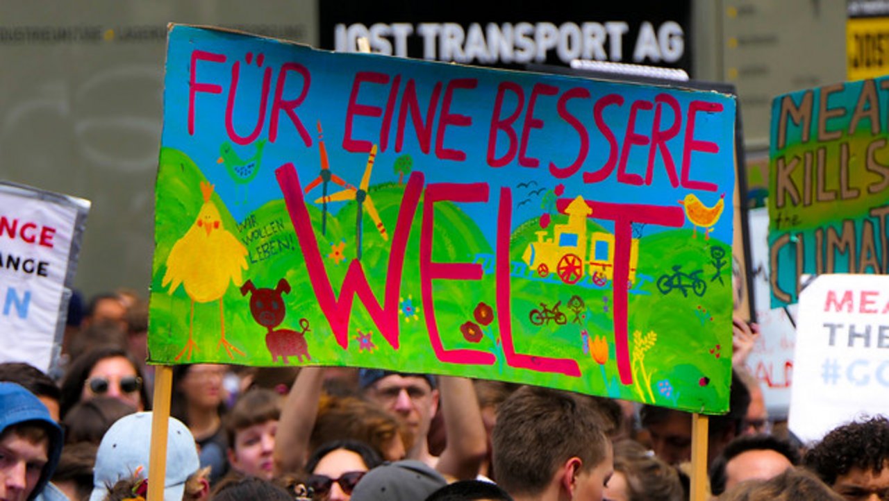 Die Klimademonstranten kommen aus der ganzen Schweiz nach Bern. (Bild Climatestrike Switzerland)