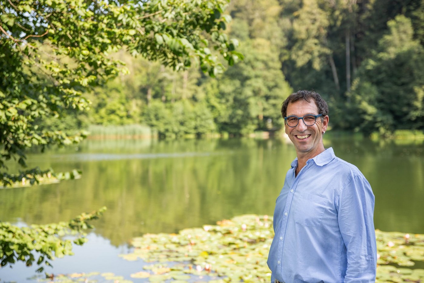 Cornel Rimle beantwortet Fragen aus dem Lebensalltag von Bäuerinnen und Bauern. (Bild zVg/Cornel Rimle)