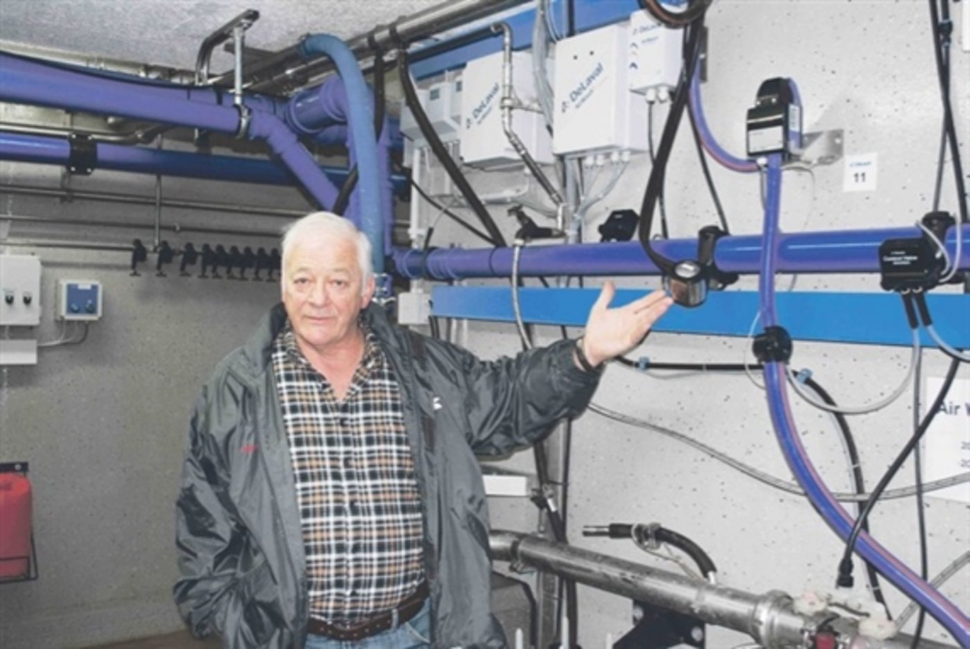 Platz 3: Robert Hess aus Dürnten verklagte die Melchtechnikfirma De Laval auf mehrere hunderttausend Franken. (Bild Peter Fankhauser)