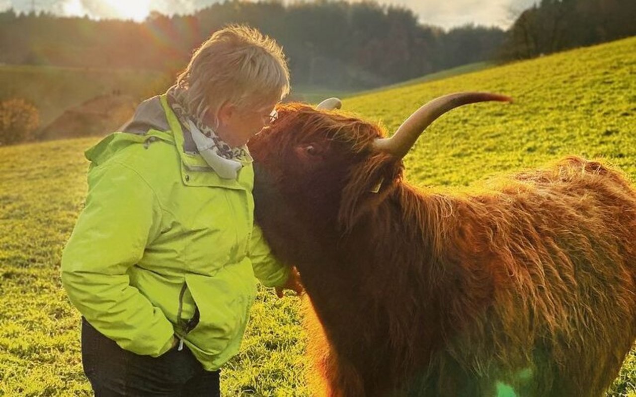 Regula Maag engagiert sich neben der eigenen Zucht auch im Vorstand des Zuchtvereins Highland Cattle Society Switzerland.