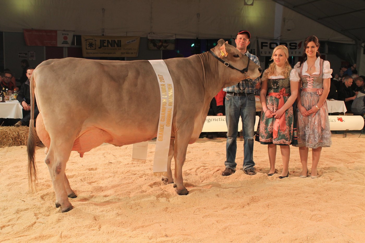 OB Champion:  Bucher's Rio Rubina von Thomas Bucher, Neuenkirch.     (Bilder Reto Betschart)