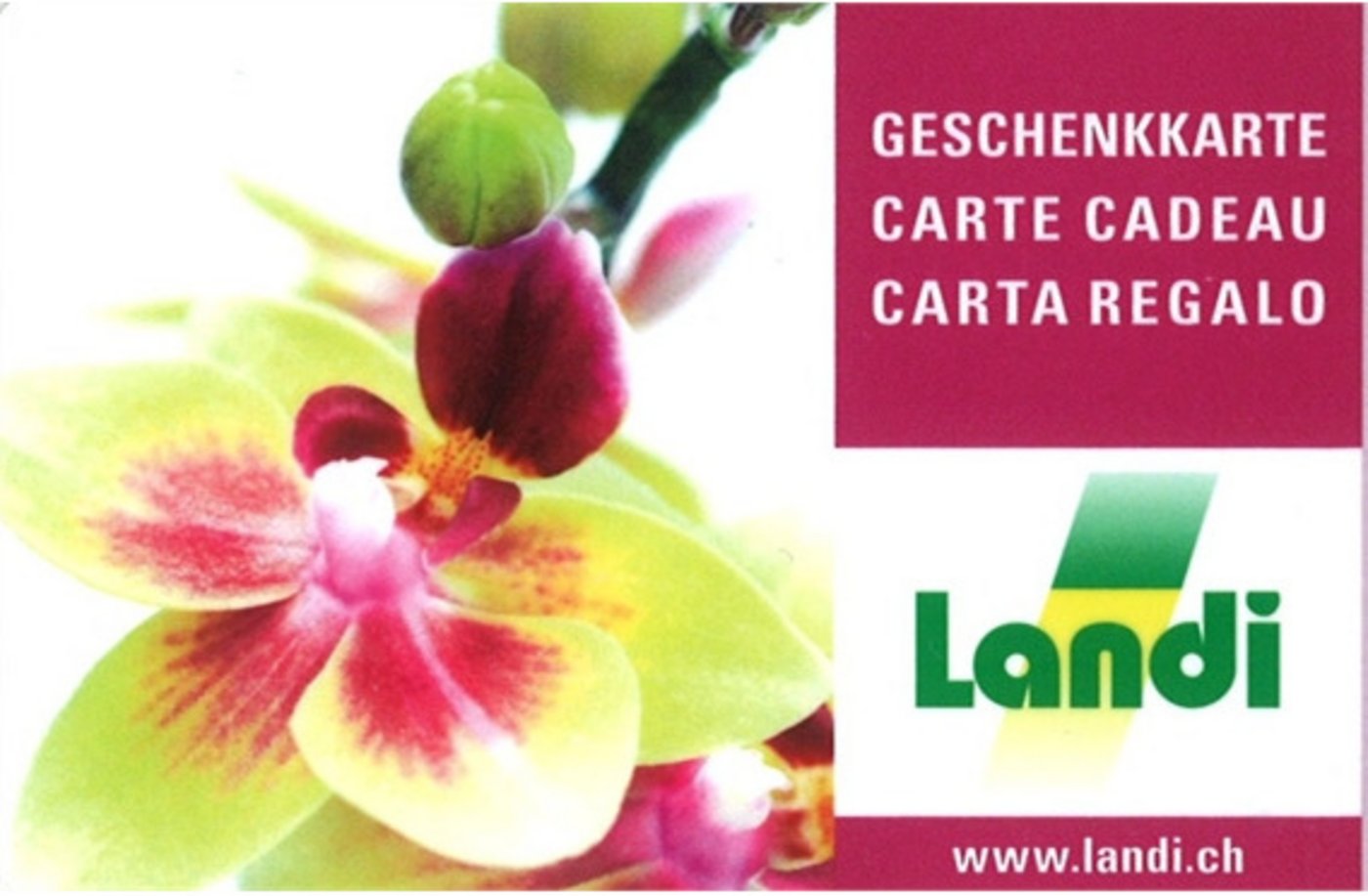 3. Preis: Ein Landi-Gutschein über 100 Franken