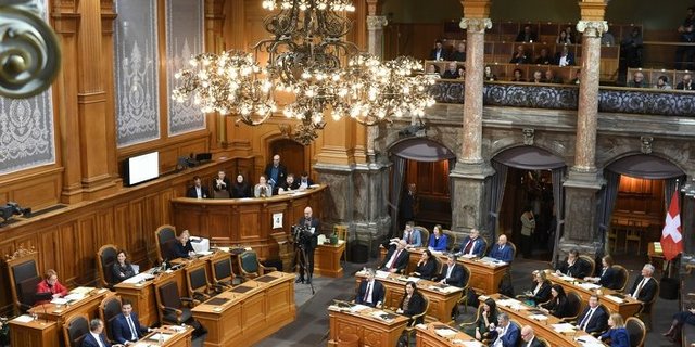 Blick in den Ständerats-Saal.