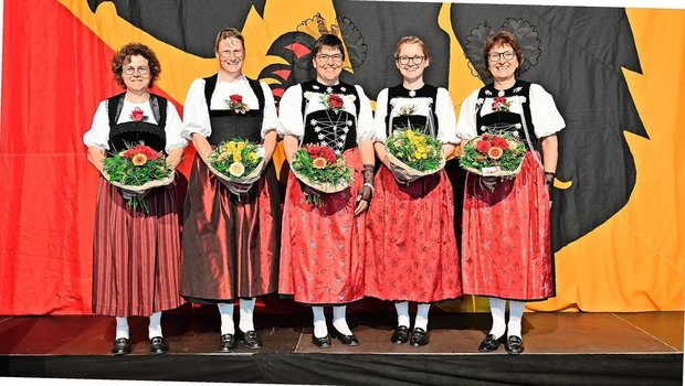Sie engagieren sich neu (v. l. n. r.): Franziska Sommer, Ruth Burkhard, Anita Theiler-Hafner, Andrea Krähenbühl und Silvia Kaeser. Dennoch werden weitere helfende Hände benötigt. 