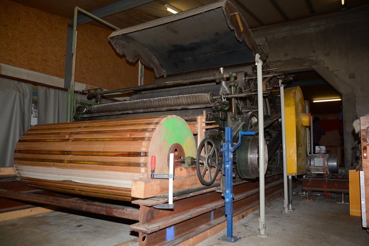 Impressionen aus der Urner Wollhandwerk GmbH in Amstag. (Bilder ag)