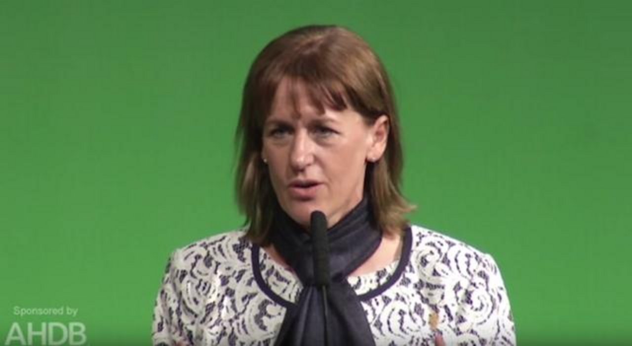 Minette Batters, Präsidentin der englischen National Farmers Union ist gegen den Brexit. (Screenshot Youtube National Farmers Union)