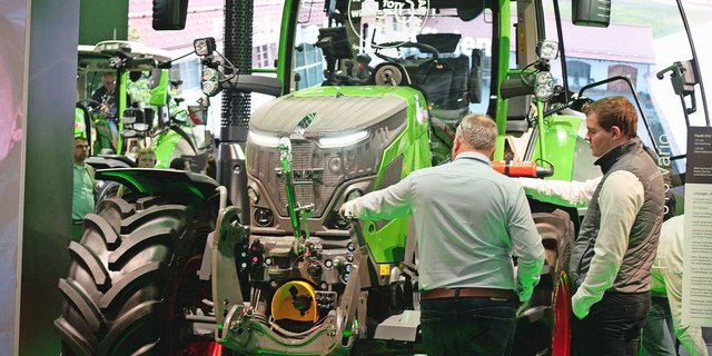 Der Fendt 516 Vario: ausgezeichnet als «Tractor of the Year» und Favorit vieler Landwirte in Europa.Bild: Gil Rudaz