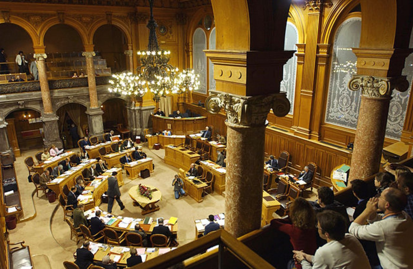 Der Ständerat die Sistierung der AP 22+ beschlossen. (Bild Parlamentsdienste 3003 Bern)