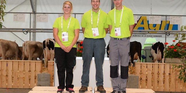 Haben es ins Finale geschafft: Flavia Fankhauser, Ueli Baumgartner und Stefan Stucki (v.l.n.r.) (Bild: SBV)