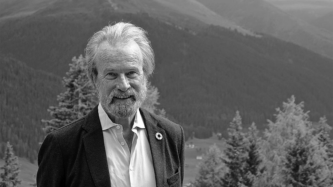 Konrad Steffen auf der Schatzalp, Juli 2020. (Bild Andreas Rigling)