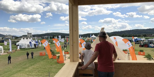 Eine Impression von den letzten Feldtagen im Jahr 2017. Neu heissen sie nicht mehr Agroline- sondern Landor-Feldtage. (Bild akr)