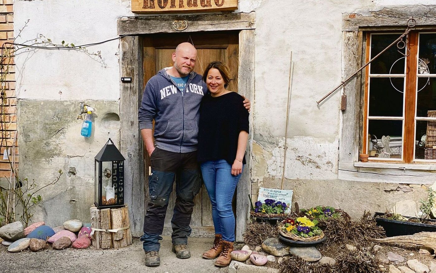 Daniel Heer und Pamela Walther sind die achte Generation auf dem Betrieb.