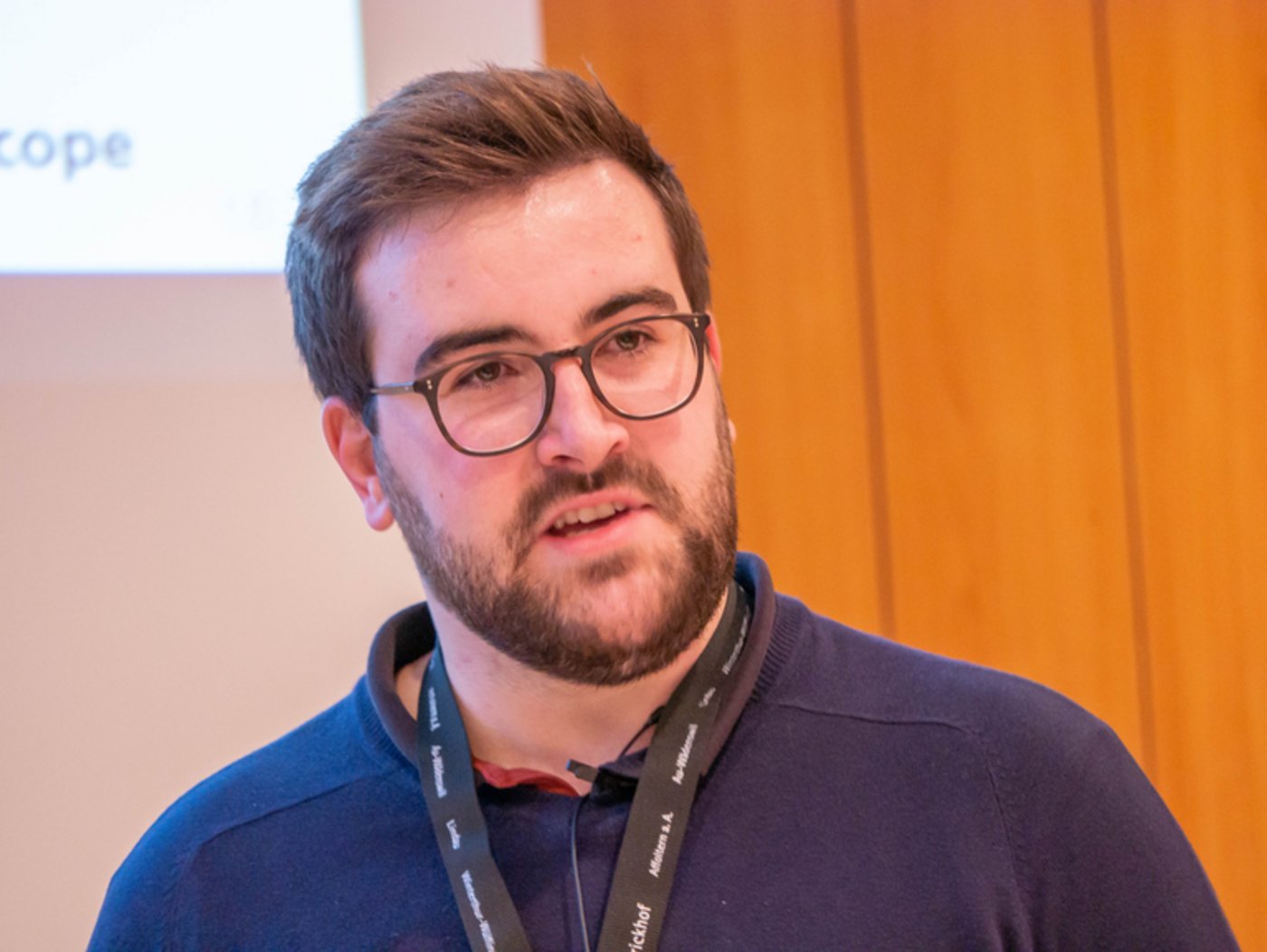 Jeremy Rolle stellte das Projekt Innoserre vor. (Bild ep)