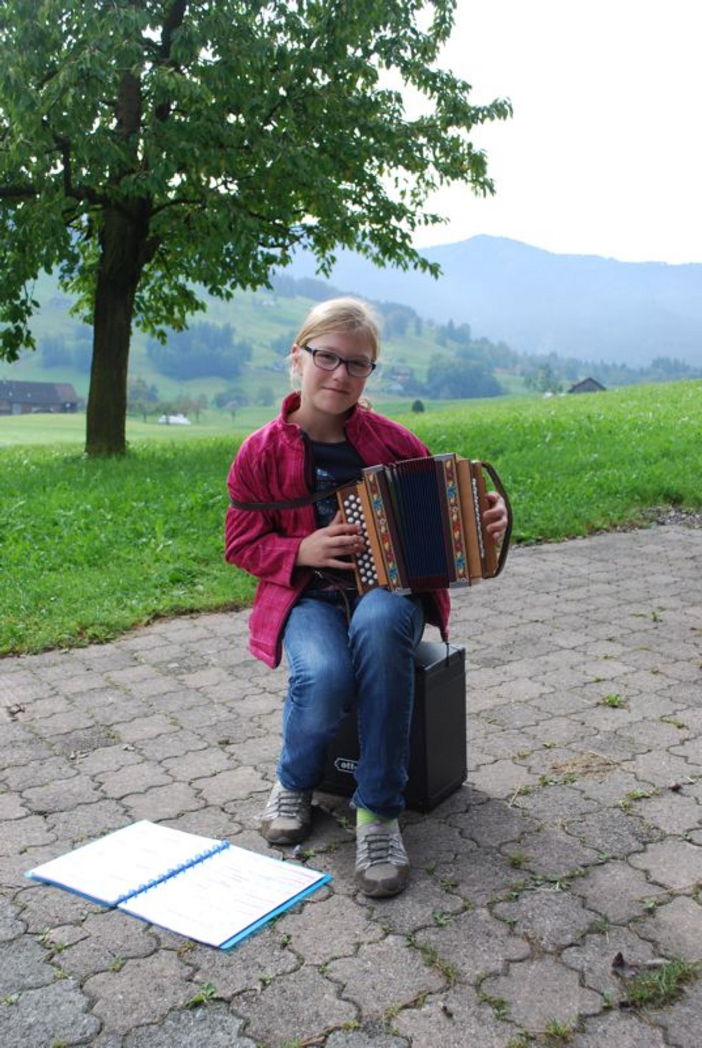 Sarina Niederberger sorgte für die musikalische Unterhaltung.