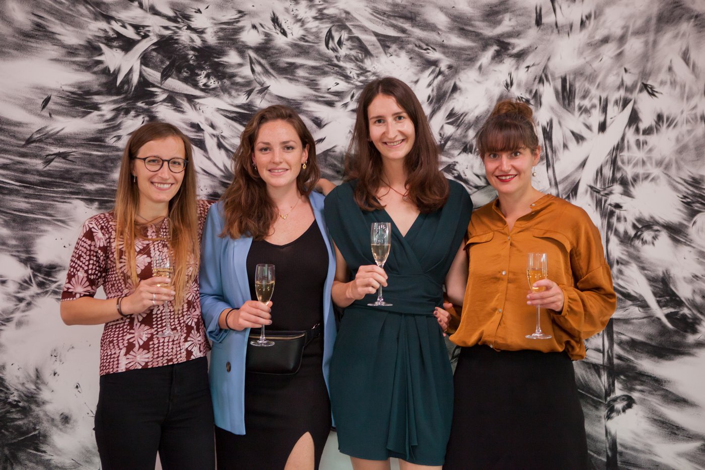 Die Diplomandinnen der Vertiefung Internationale Landwirtschaft: Die jungen Frauen arbeiteten für ihre Bachelor-Arbeit während sechs Monaten in Ghana, Mosambik, Myanmar und Bolivien. (Bild Gioele Bossi)