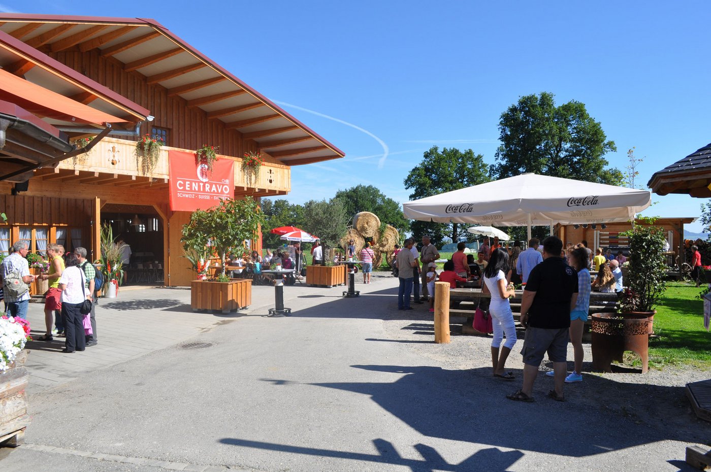 Auf dem "Highland Gurten" können Gäste ausgiebig feiern . (zvg)