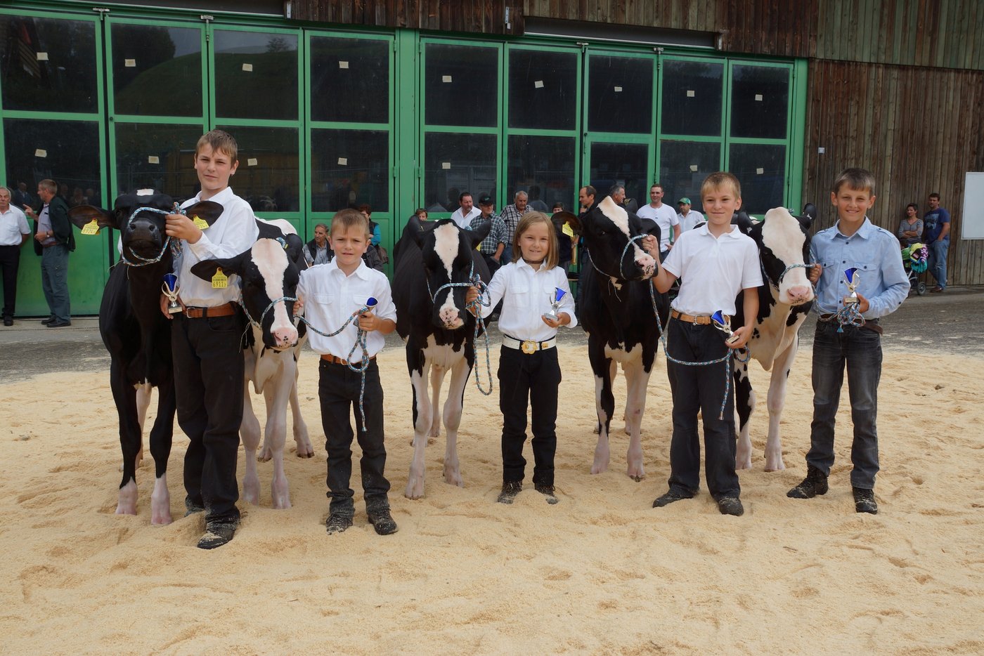 Der Jungzüchterwettbewerb.