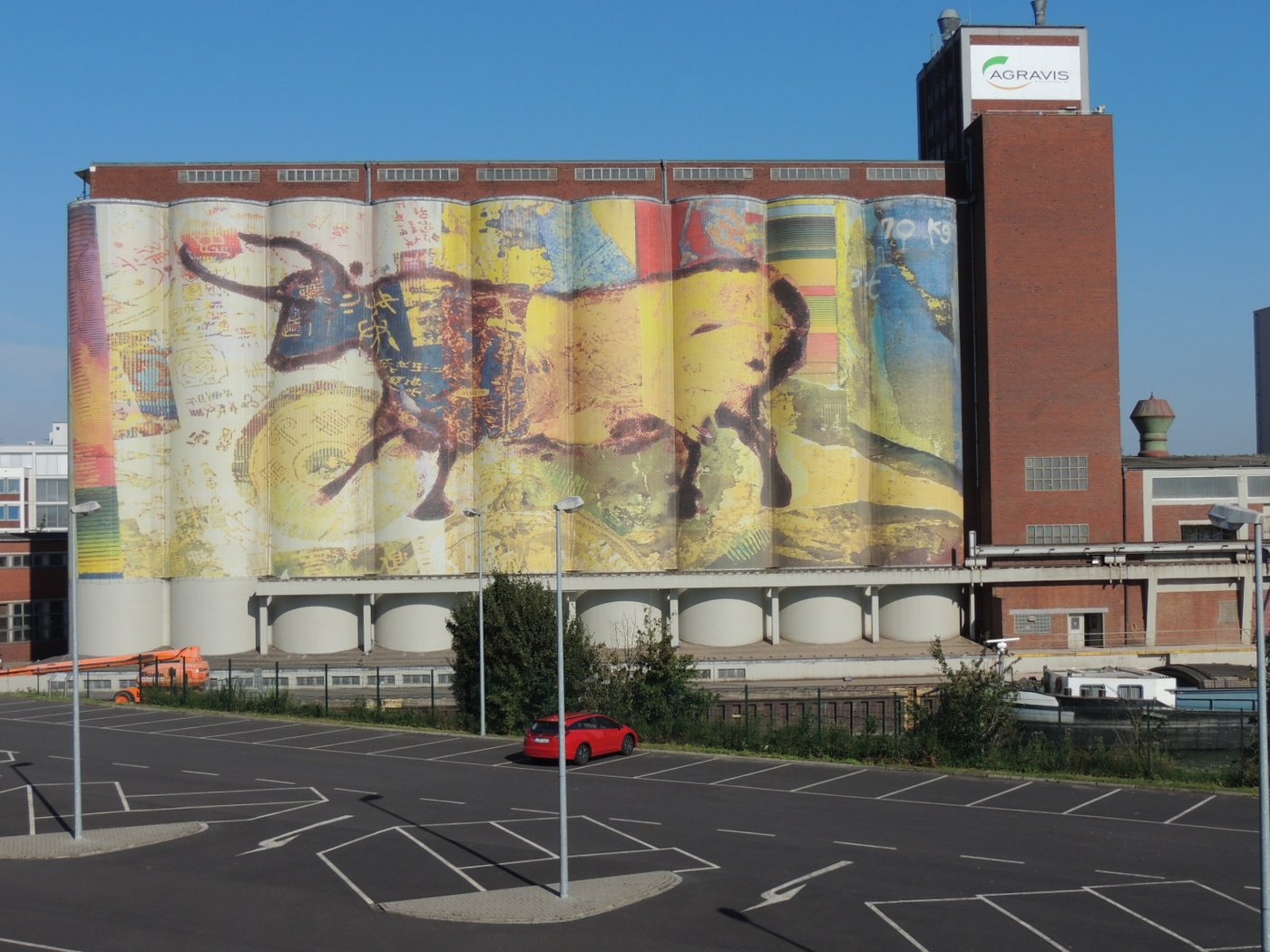 Silokunst in Norddeutschland. (Bild pd)