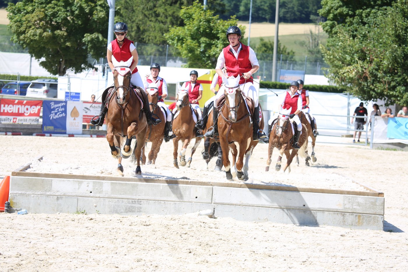 Freiberger in Aktion.