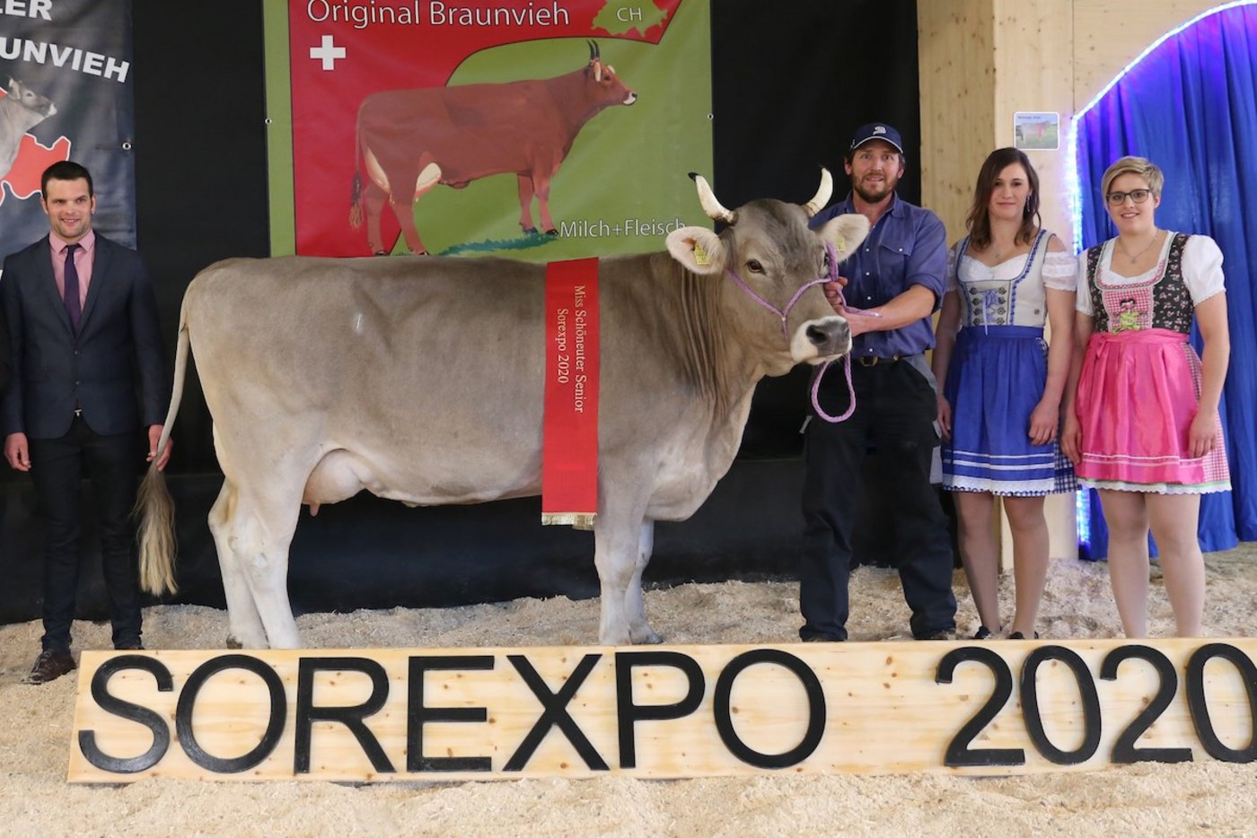 Miss Top-Euter-Senior: Wendel Prima, Josef Michel, Melchthal. (Bildquelle: Reto Betschart)
