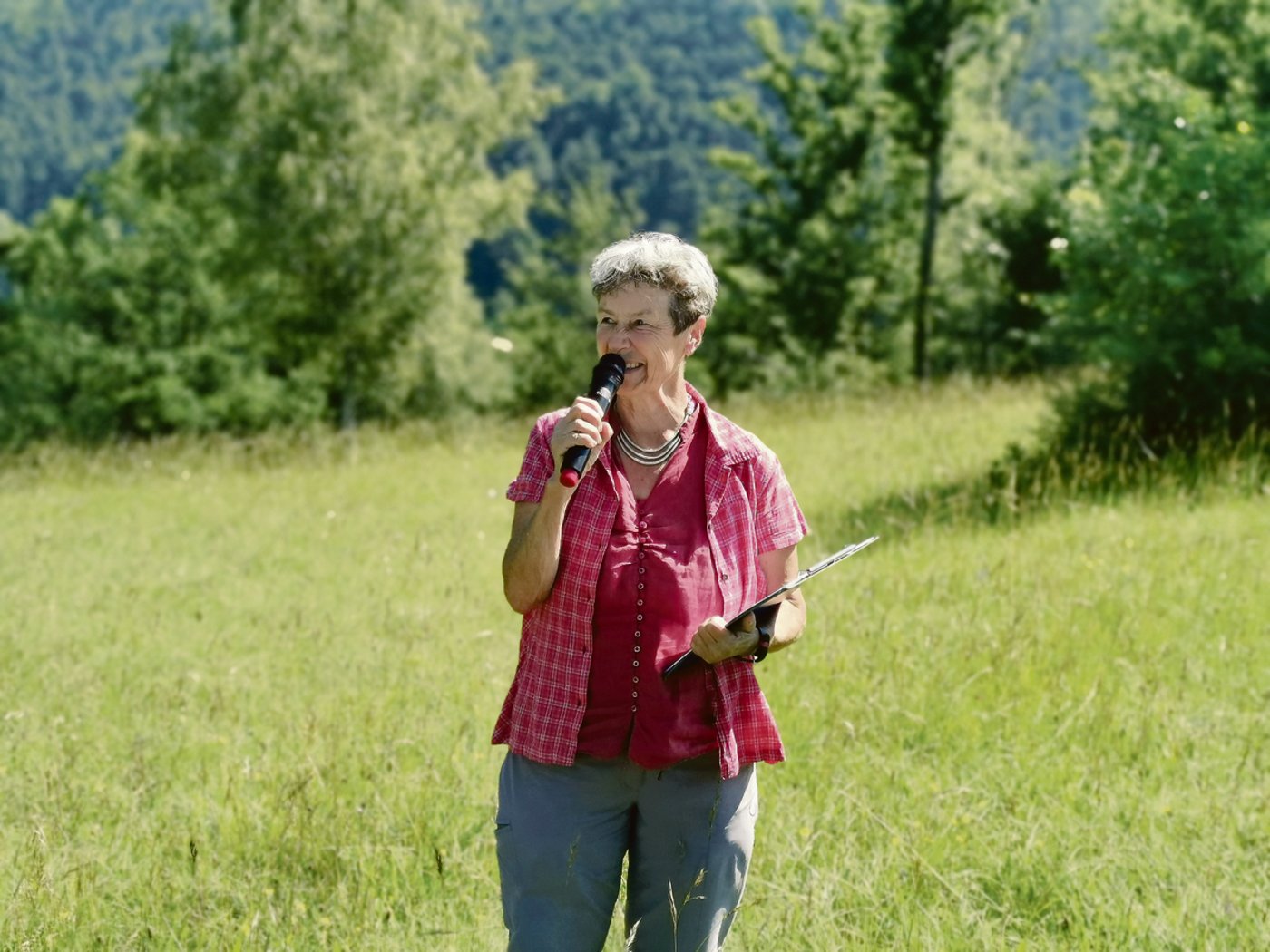Biologin Susanne Kaufmann sprach von «Medizinalheu».