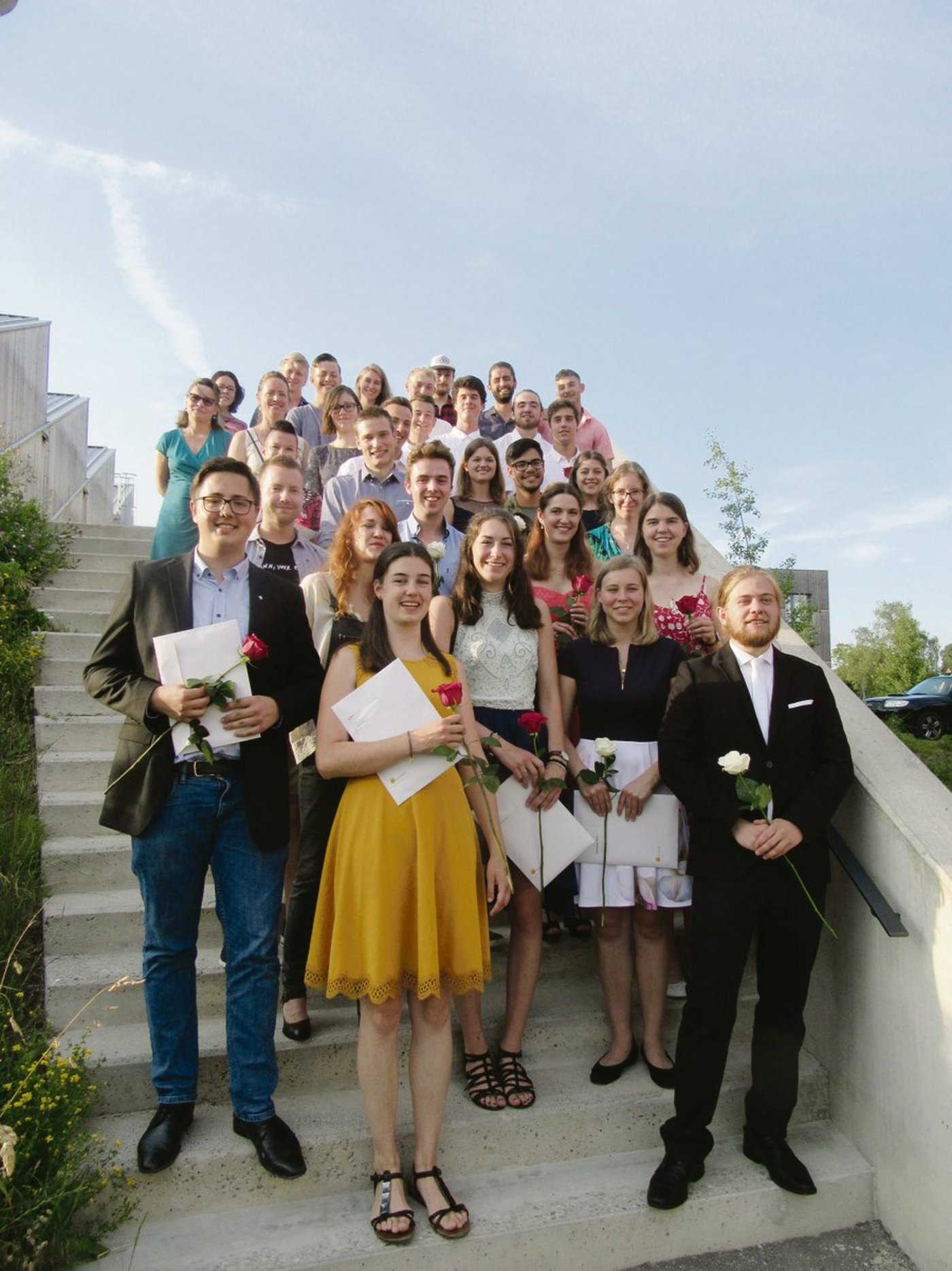 Sie haben am Strickhof in Lindau die Berufsmatur in der Fachrichtung «Natur, Landschaft und Lebensmittel» abgeschlossen.(Bild Margreth Rinderknecht)