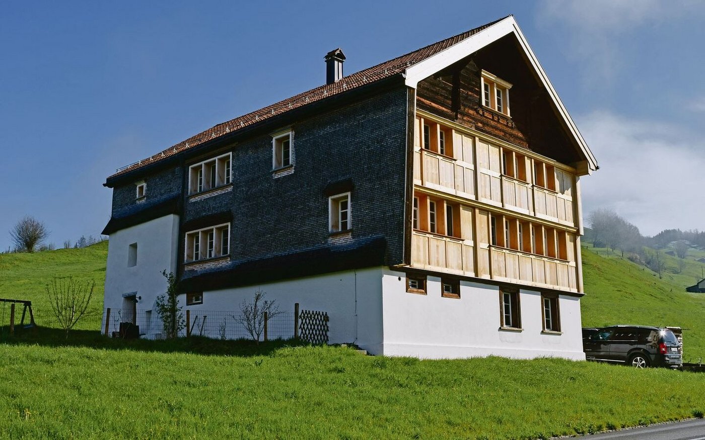 So sieht das «Zythus» heute aus. Anja und Chläus Peterer war es wichtig, mit dem Umbau die Identität des denkmalgeschützten Hauses zu wahren.