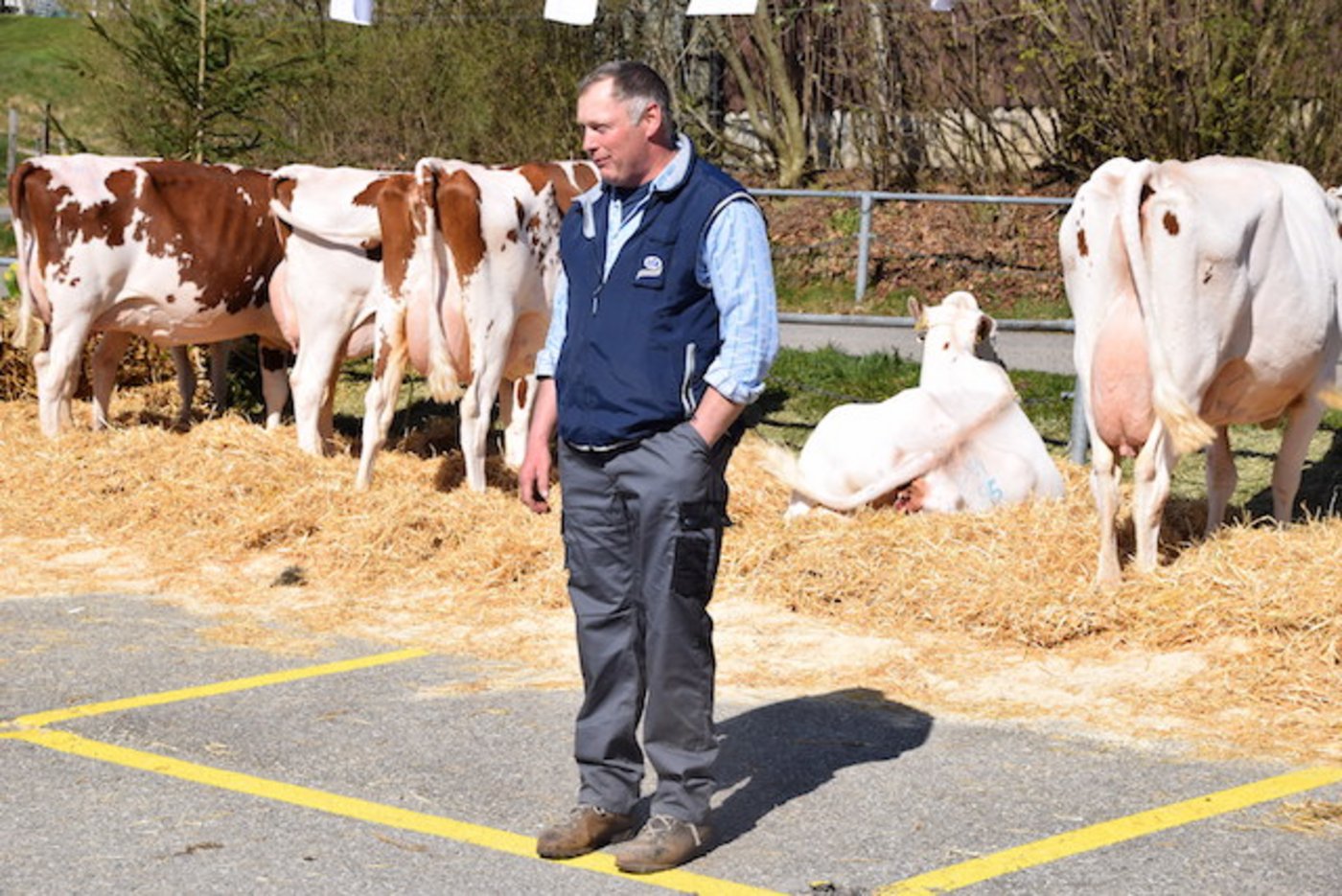 Urs Salzmann bedankt sich bei allen.