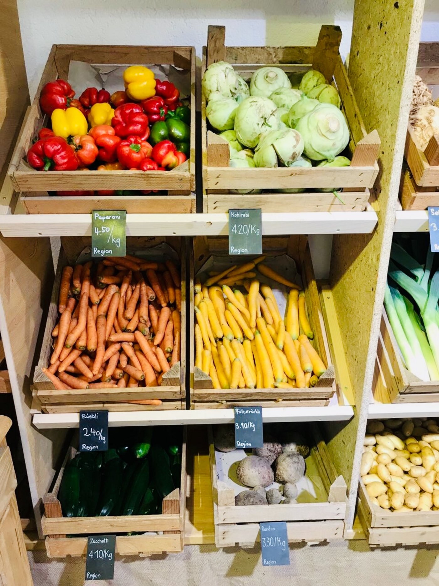 Was der Detailhandel nicht nimmt, kommt dem Start-up "gmüesgarte" gerade gelegen. 