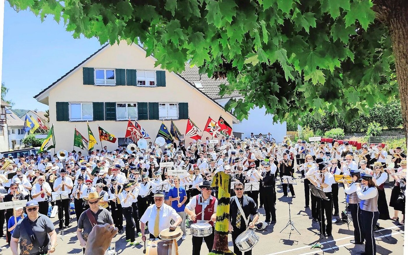 Ende Juni fand in Merishausen das Schaffhauser Kantonale Musikfest statt. Gabi Werner hat es mitorganisiert.