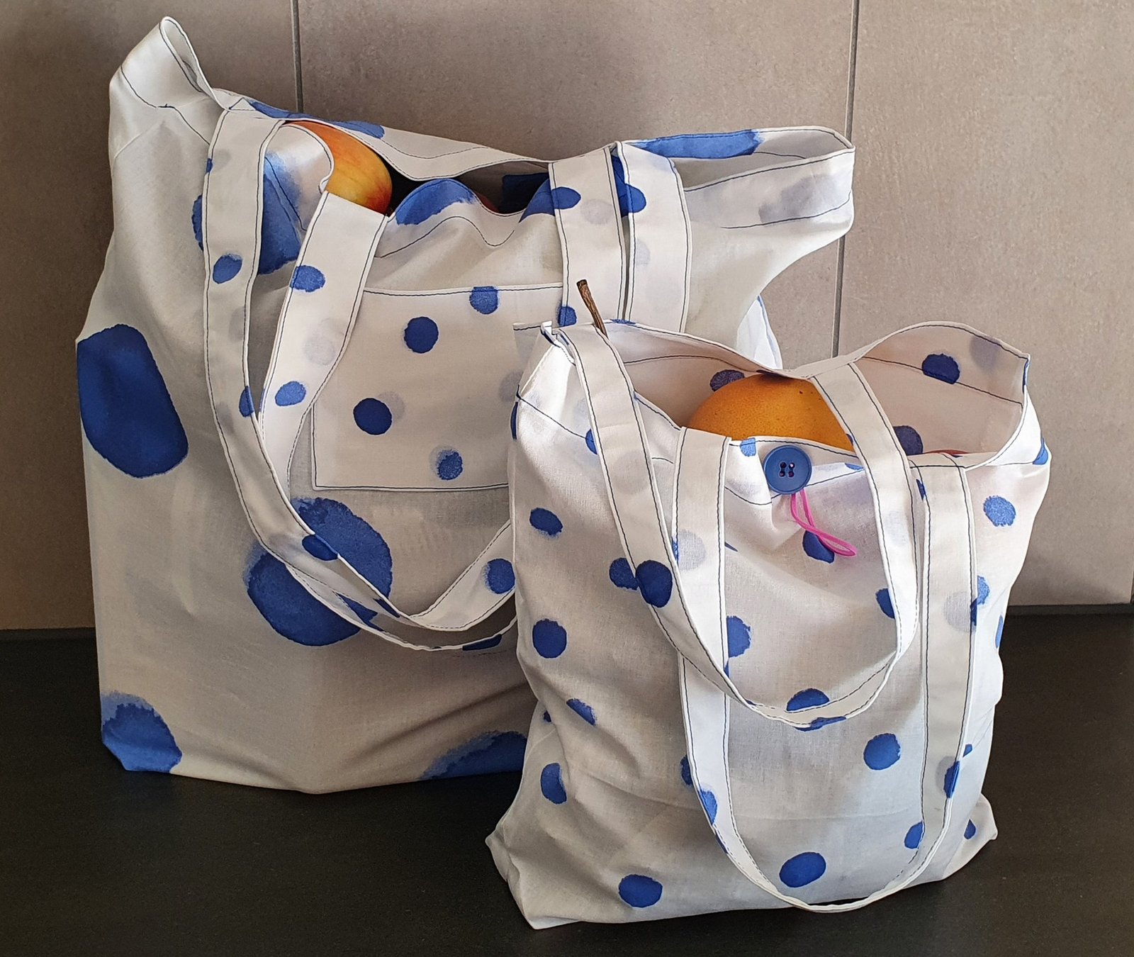 Upcycling: Einkaufstaschen aus ausgedienter Bettwäsche nähen 