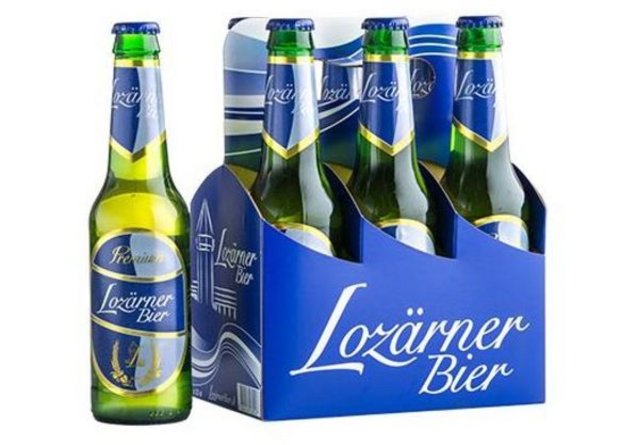 Das «Lozärner Bier» wird in Schaffhausen gebraut und abgefüllt. (Bild lozaernerbier.ch)