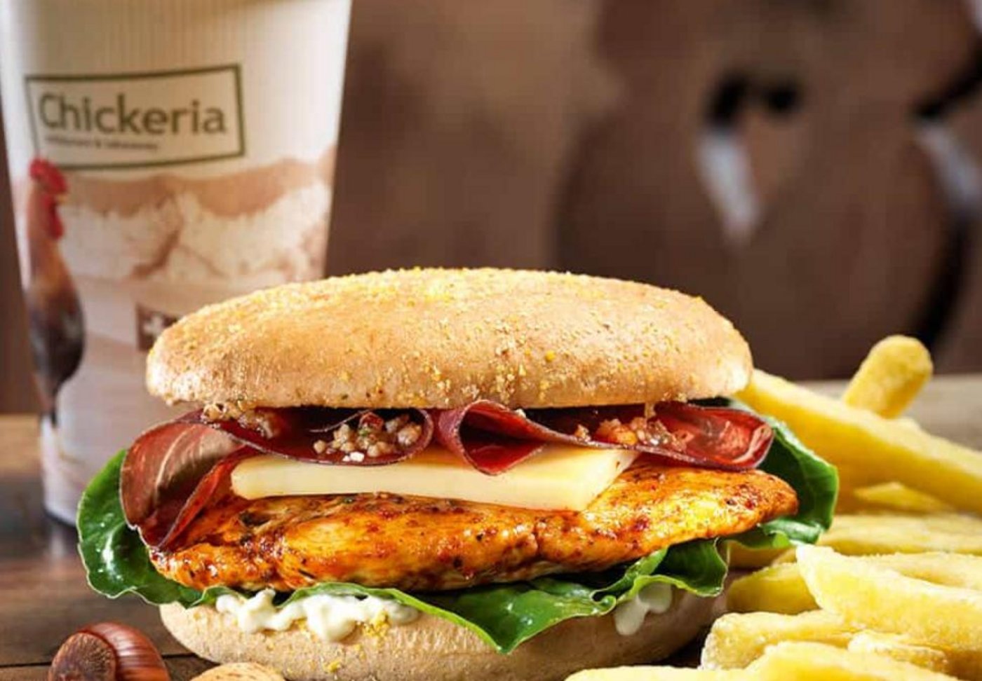 Die Chickeria bietet Fastfood mit Fokus auf Pouletfleisch an. (Screenshot chickeria.ch)