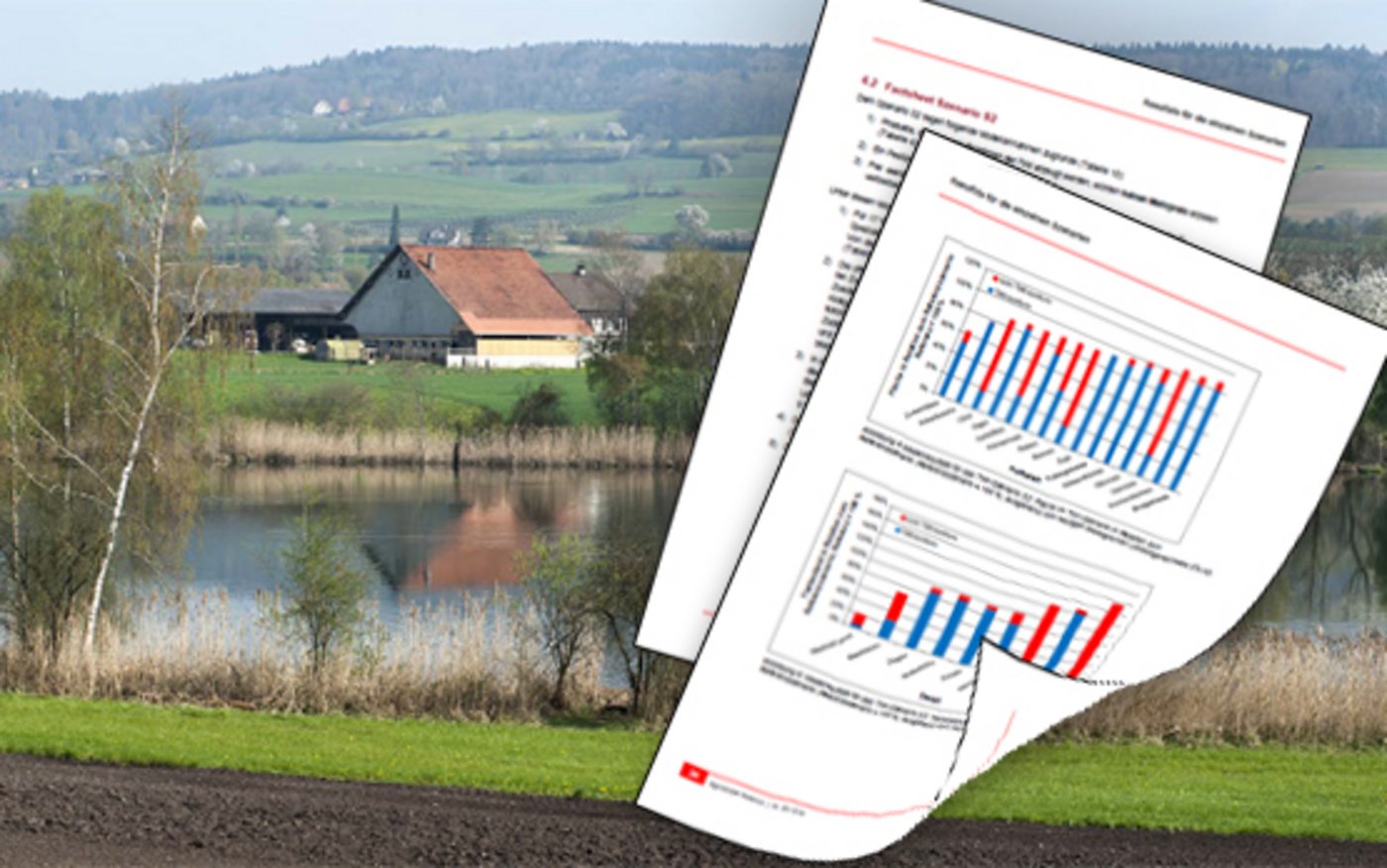 Die Agroscope-Studie zu möglichen Wirkungen der Trinkwasser-Initiative sorgt für Diskussionen. (Bild Agroscope)