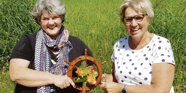 Sechs Jahre leitete Rita Gfeller (rechts) den VBL. Nun hat sie das Ruder an Barbara Kunz weitergegeben. (Bild zVg)