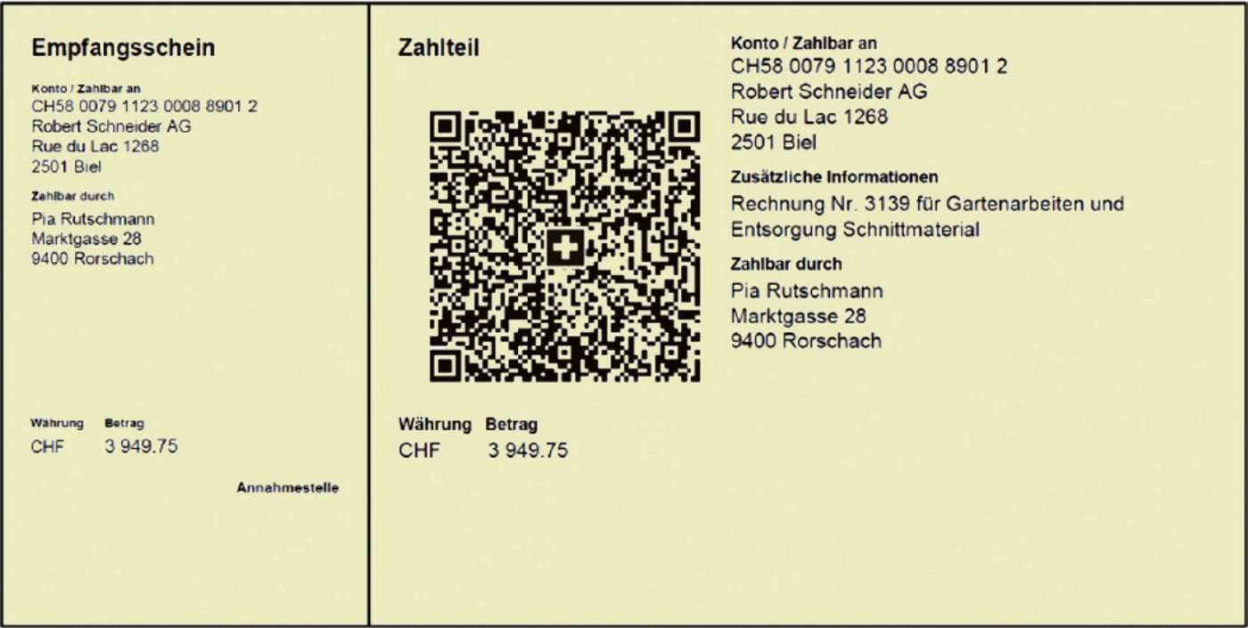 Ab 1. Juli 2020 ersetzt die neue QR-Rechnung alle heutigen Schweizer Einzahlungsscheine. Das neue Format soll das Erstellen und Bezahlen von Rechnungen erleichtern. (Bild zVg)