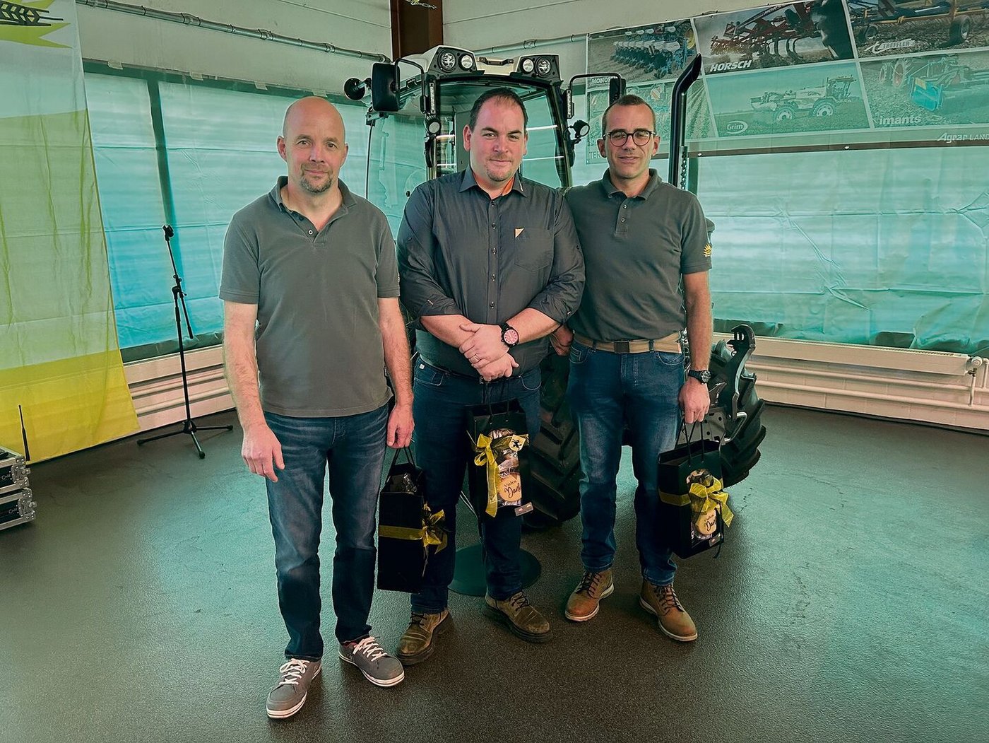 Das GVS-Berater-Trio Patrik Eicher, Nico Helmstetter und Daniel Iten (v. l.) zeigten die Stolpersteine im ÖLN auf.