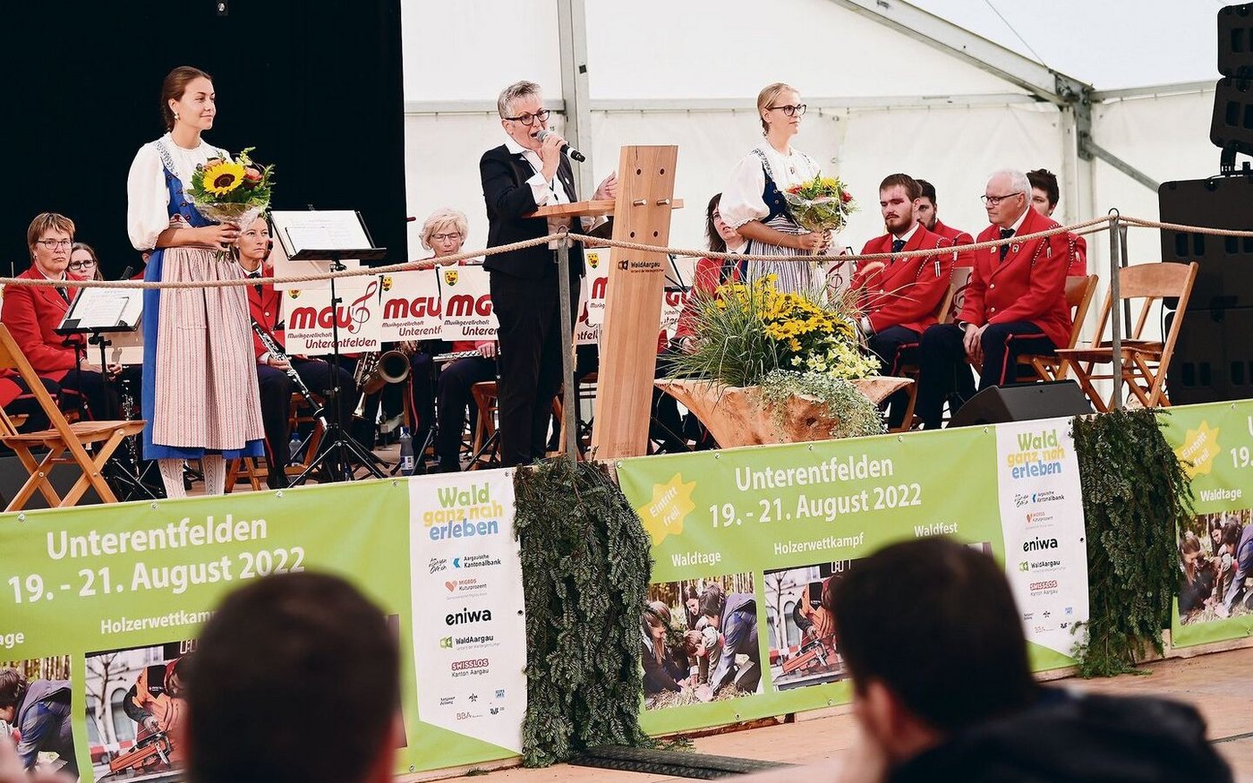 Ein stimmiger Festakt – am Mikrofon OK-Präsidentin Vreni Friker – gehörte zum Anlass.