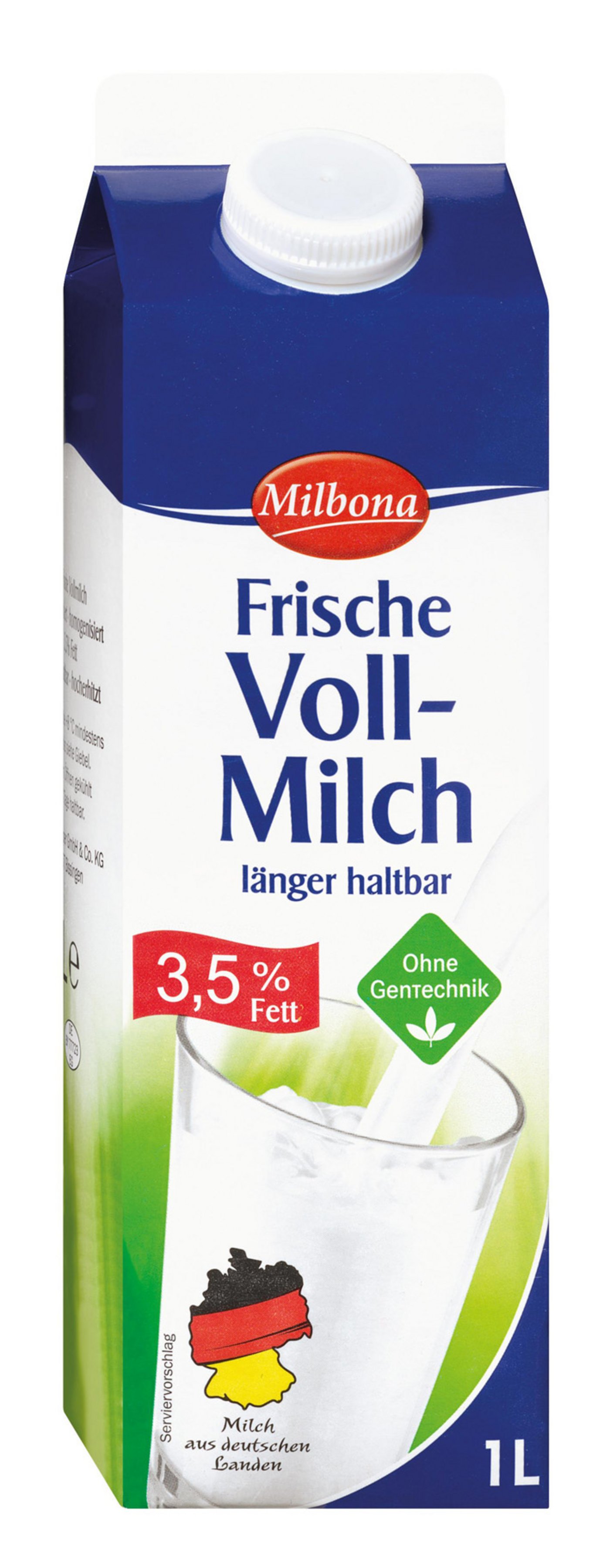«Ohne Gentechnik» ist auf der Milchpackung prominent zu lesen. (Bild zVg)