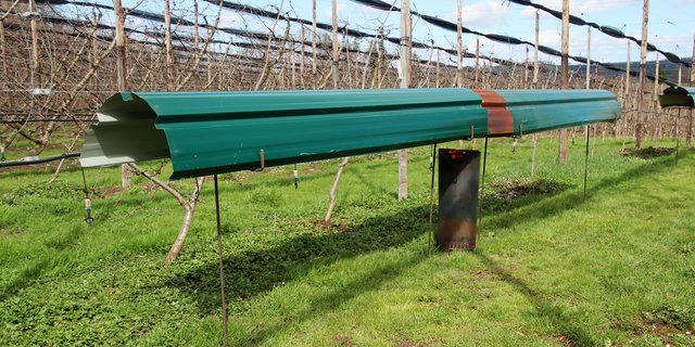 Der Pelliheat besteht aus einem Ofen mit Fussplatte, vier Metallstützen und zwei unlackierten Wellblechen. Im Ofen sorgen gelöcherte Röhren für Luftzufuhr und einen rauchlosen Brand. (Bilder RoMü)