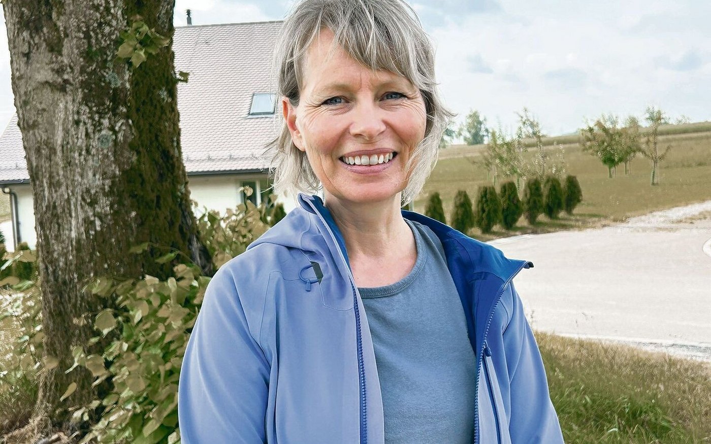 Katrin Carrel leitete vergangene Woche den Stiegenhof-Flurgang. Sie wird ab Herbst im FiBL tätig sein.