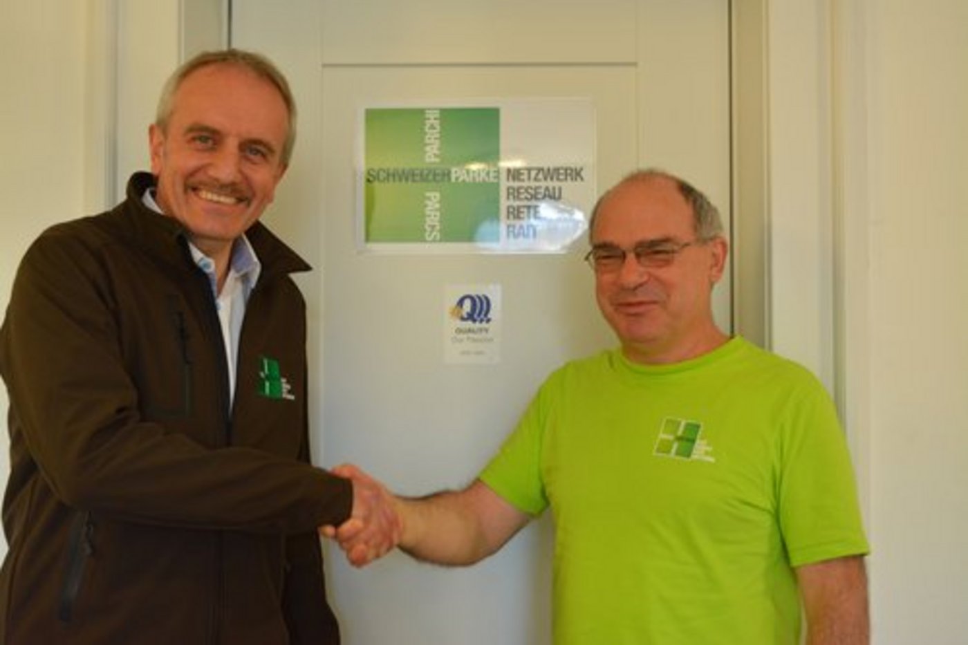 Christian Stauffer (l.) hat das Amt von Andreas Weissen übernommen. (Bild: zVg)